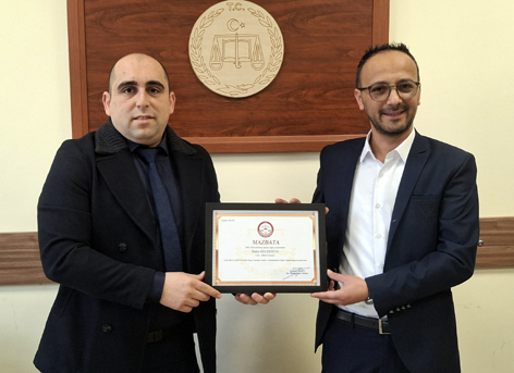 Terziler Odasının yeni Başkanı Önder Keleşoğlu mazbatasını aldı