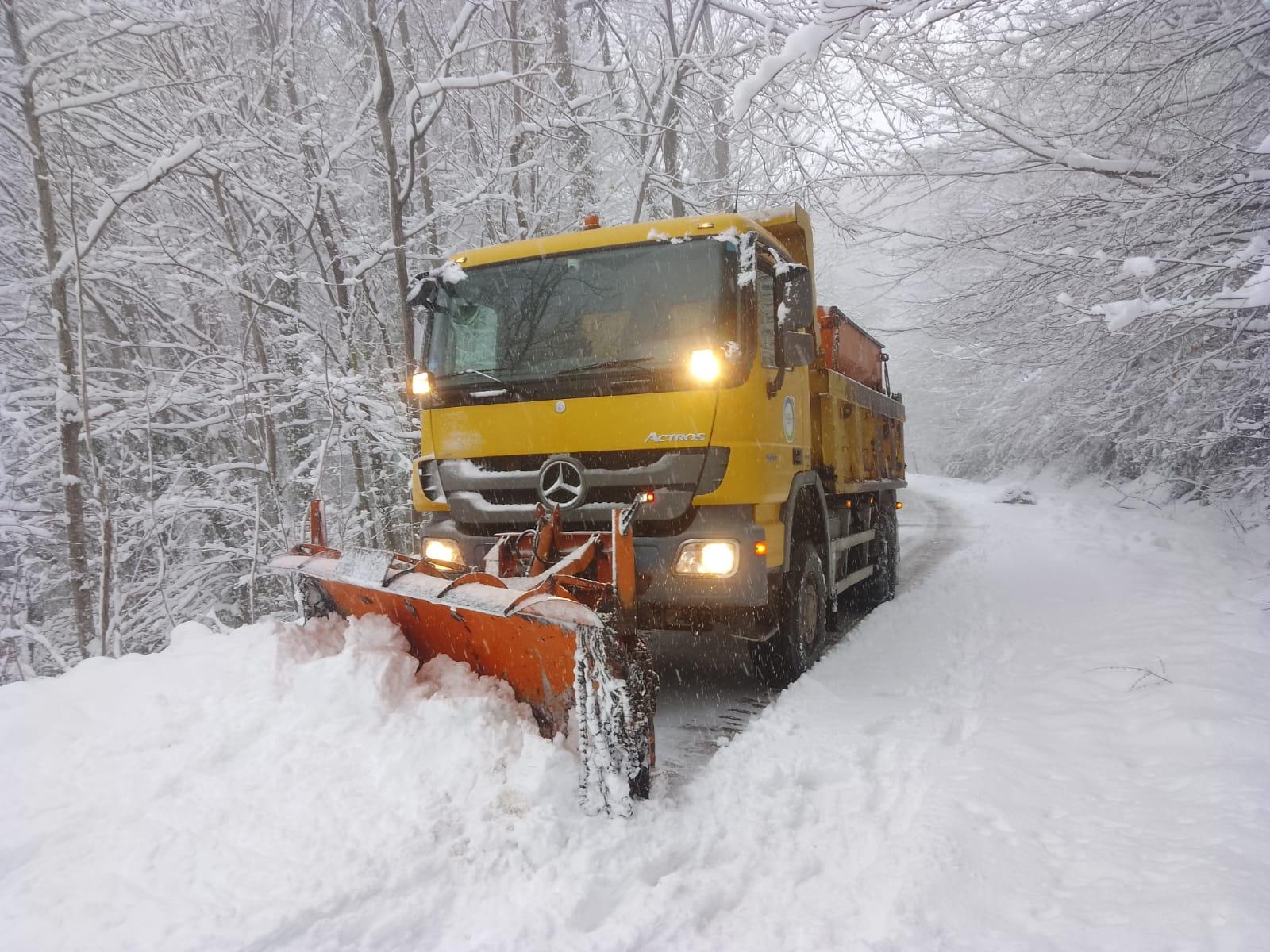 Ordu’da karla mücadele seferberliği: 417 araç, 600 personel sahada