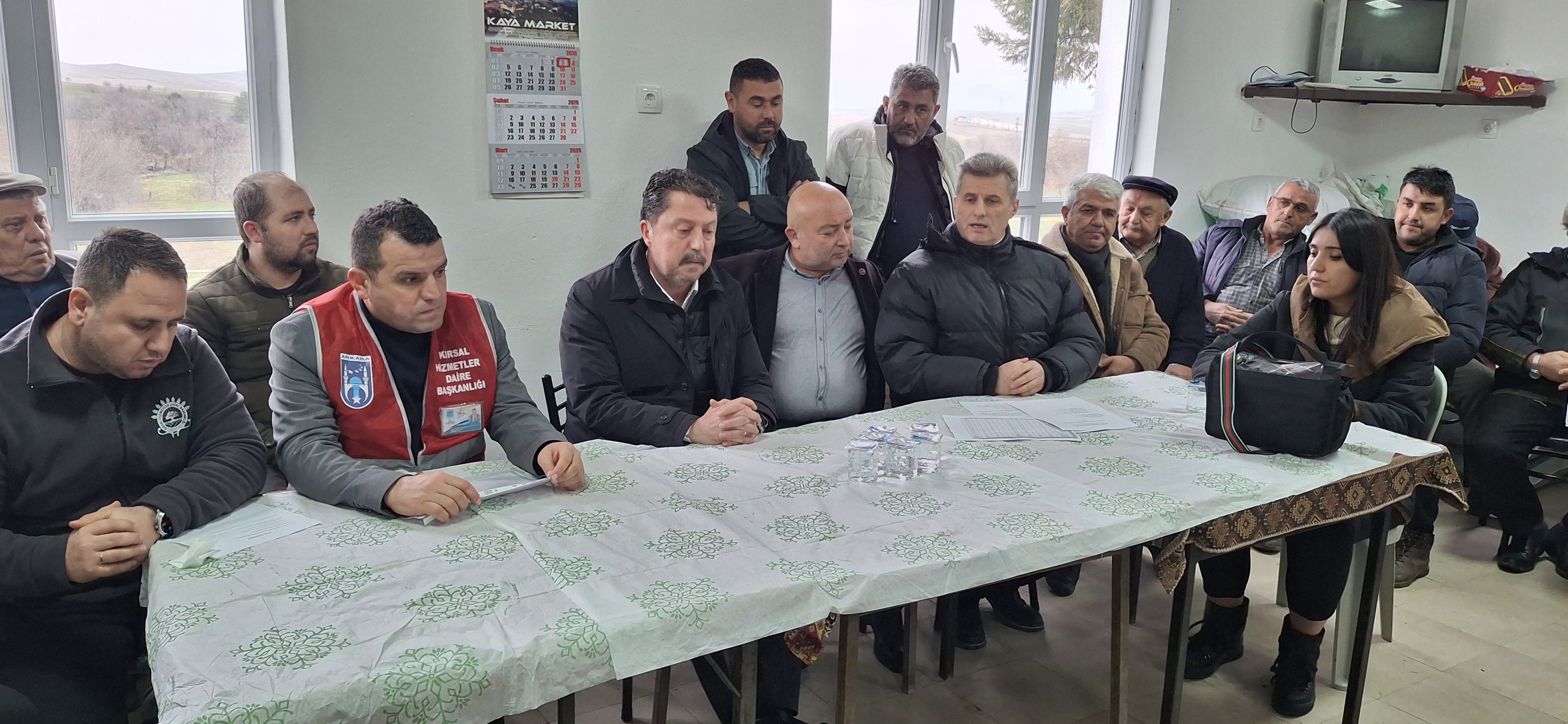 Belediyeden Kızılcasöğüt Mahallesinde toplantı