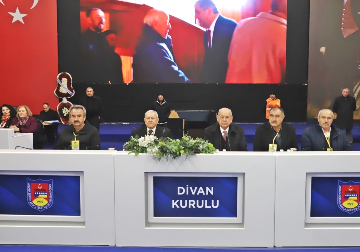 Ankara Servis Aracı İşletmecileri Esnaf Odası Olağan Genel Kurulu gerçekleşti