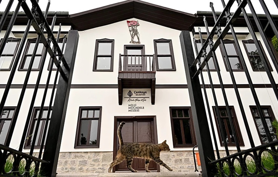 Çankaya Abidin Paşa Köşkü 'Milli Mücadele Müzesi' artık ücretsiz ziyaret edilebilecek