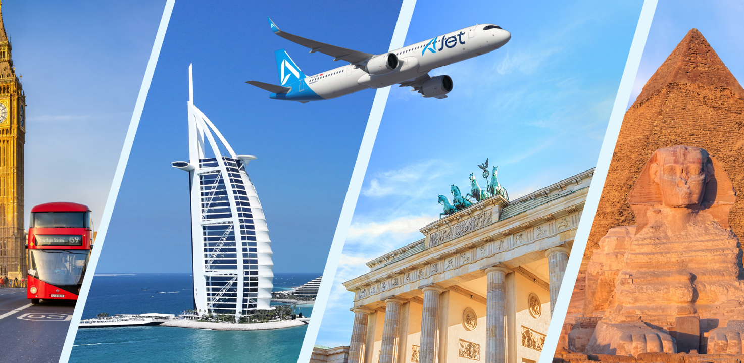 AJet’in yurt dışı bağlantılı uçuşlarında indirim