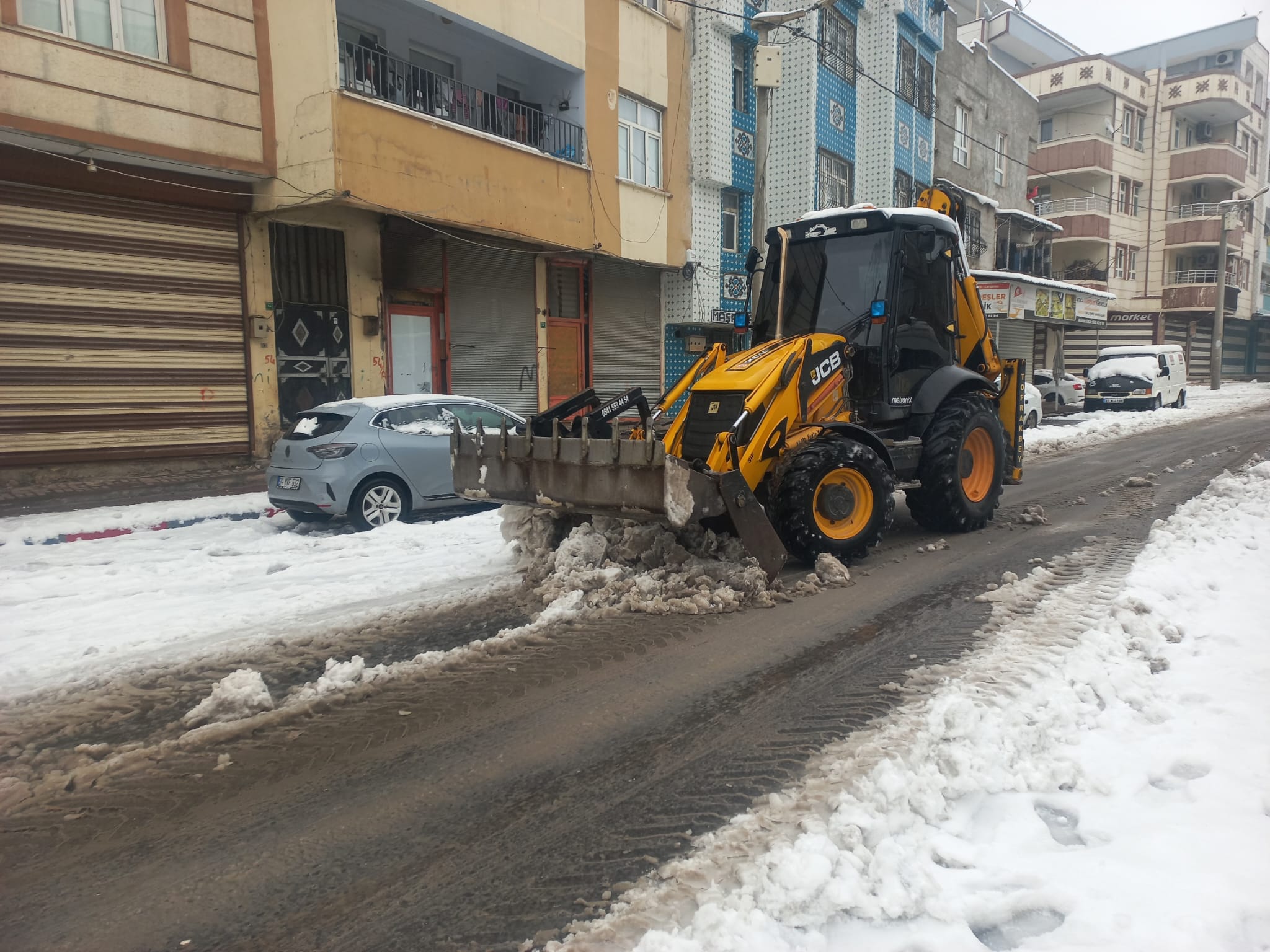 Eyyübiye'de yollar açık