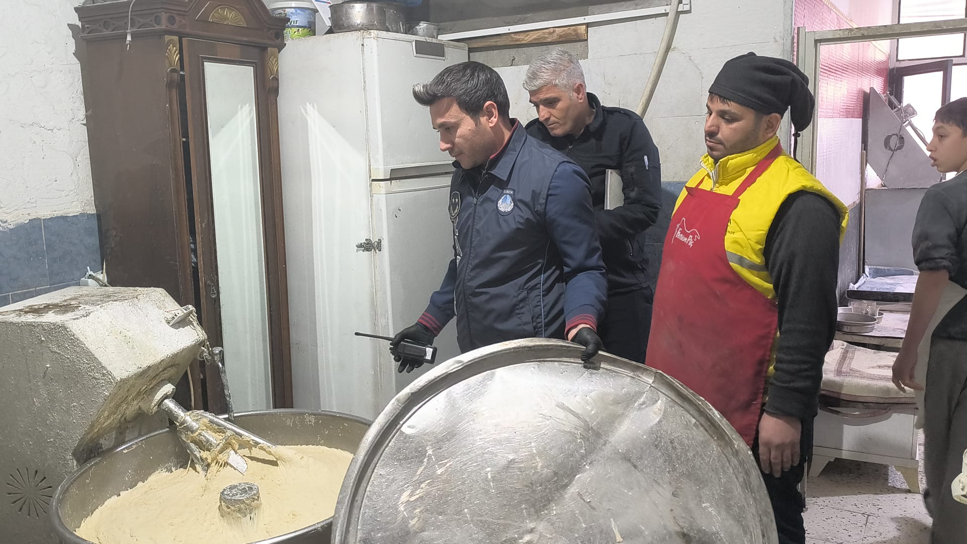 Eyyübiye Zabıtası derhal müdahale etti