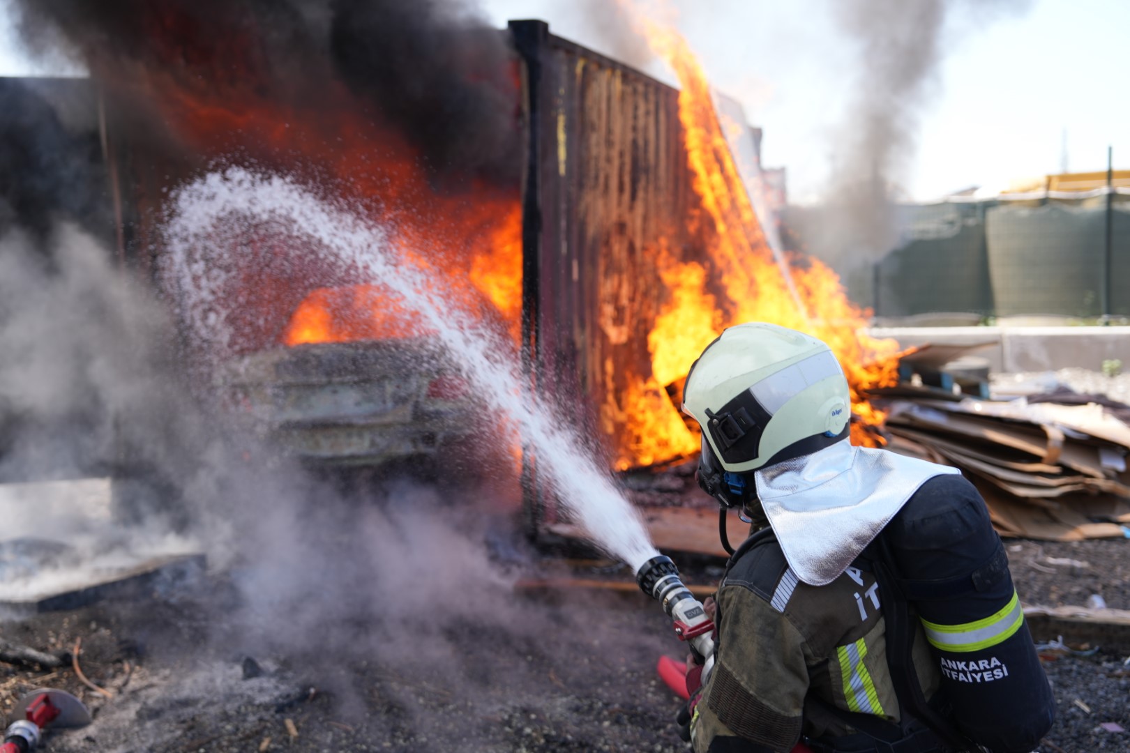 Ankara İtfaiyesi’nin 2025 yılı raporu: Ankara İtfaiyesi 2025 yılında 32 bin 675 olaya müdahale etti