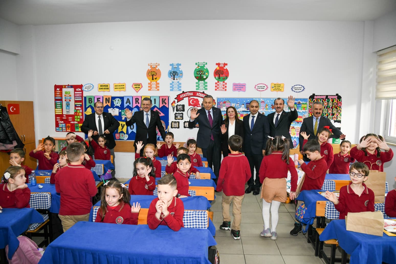 Başkan Genç, karne heyecanına ortak oldu