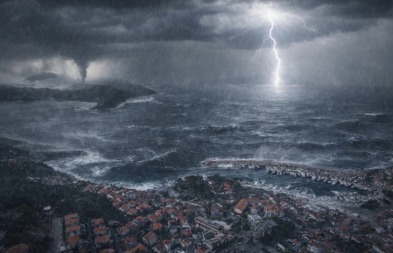 Antalya ve Batı Akdeniz için kuvvetli yağış ve fırtına uyarısı