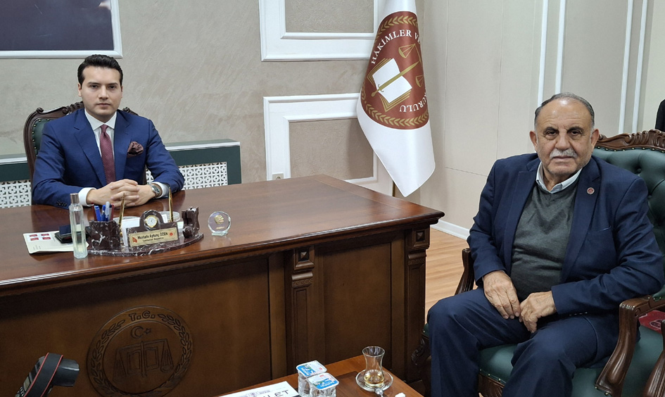 Muhtarlar Derneği Başkanından Başsavcıya ziyaret