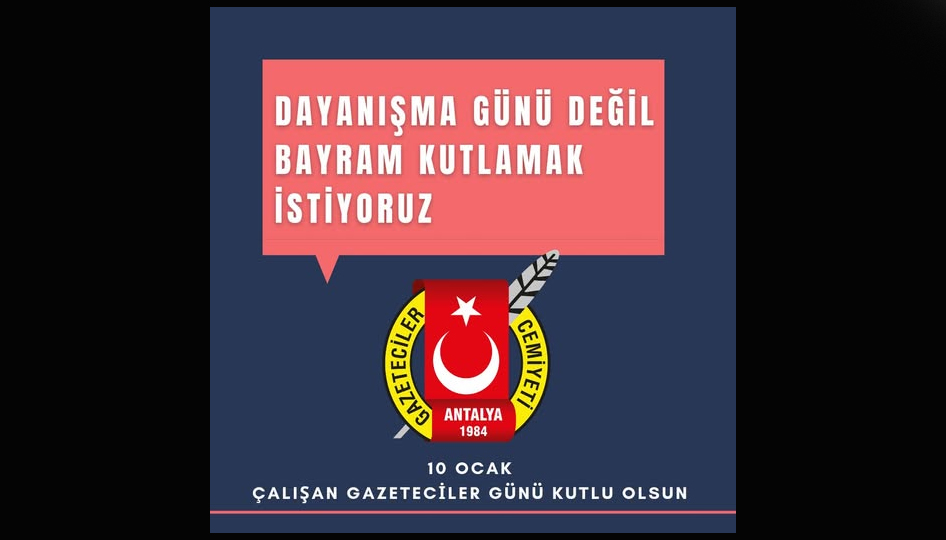 “Dayanışma günü değil, bayram kutlamak istiyoruz''