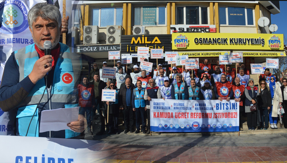 Kılınç: “Ücrette dengesizlik bitmeli, kamuda adalet sağlanmalı”