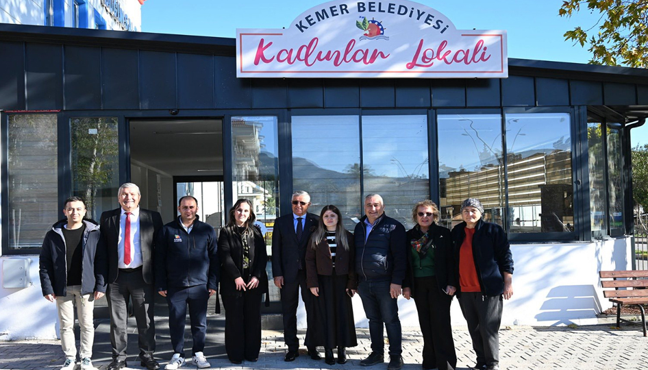Kemer Belediyesi Kadınlar Lokali açılıyor