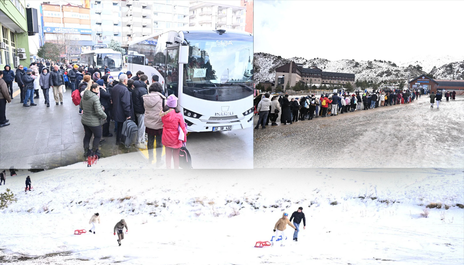 Isparta Belediyesi’nden Davraz’a ücretsiz ulaşım
