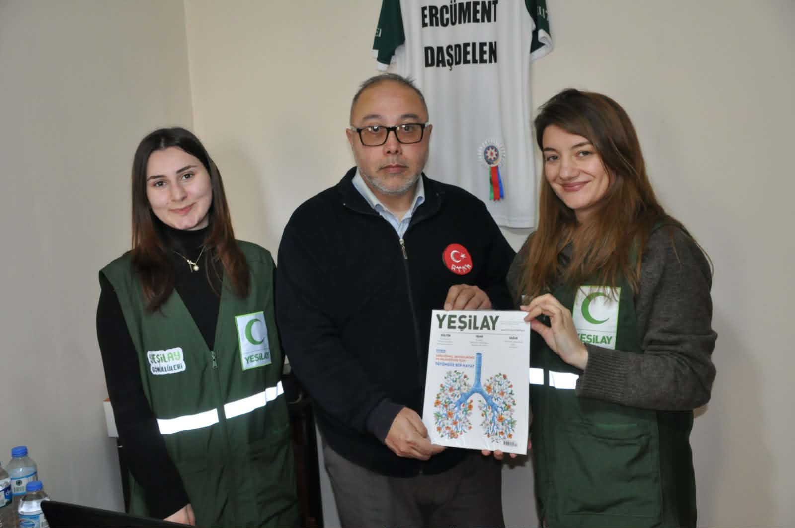 Kars Yeşilay’dan Kars TIMBİR, BHA’na “10 Ocak” Ziyareti