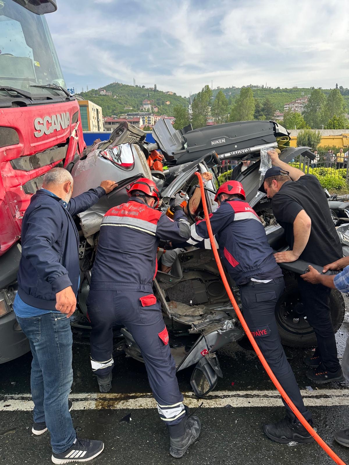 Trabzon itfaiyesinden 4 binden fazla olaya müdahale