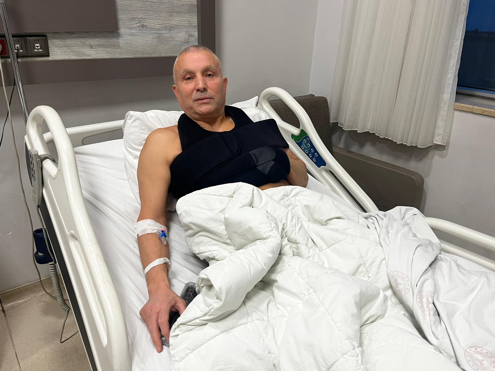 Ameliyat olan Demir'den teşekkür