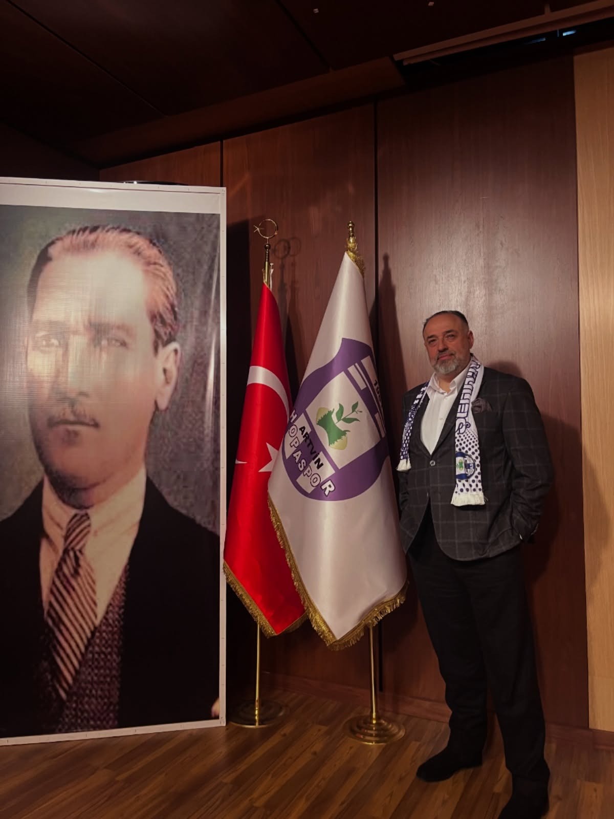 Artvin Hopaspor’da yeni başkan Özcan Çakmakçıoğlu