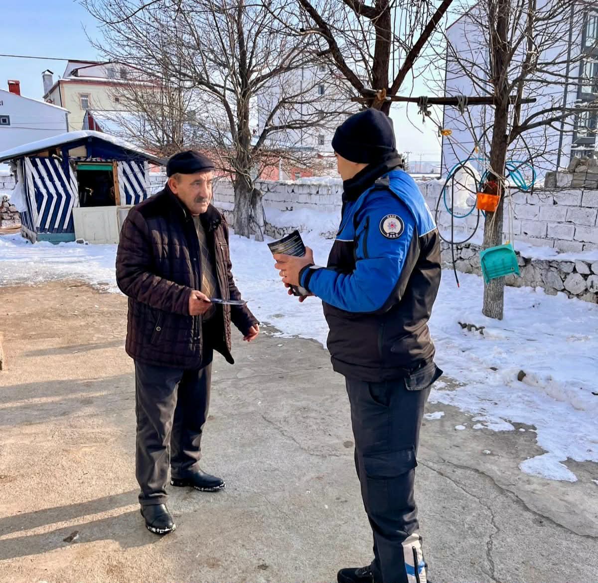 Kars Emniyetinden karbonmonoksit zehirlenmelerine karşı kapsamlı bilgilendirme gerçekleştirildi